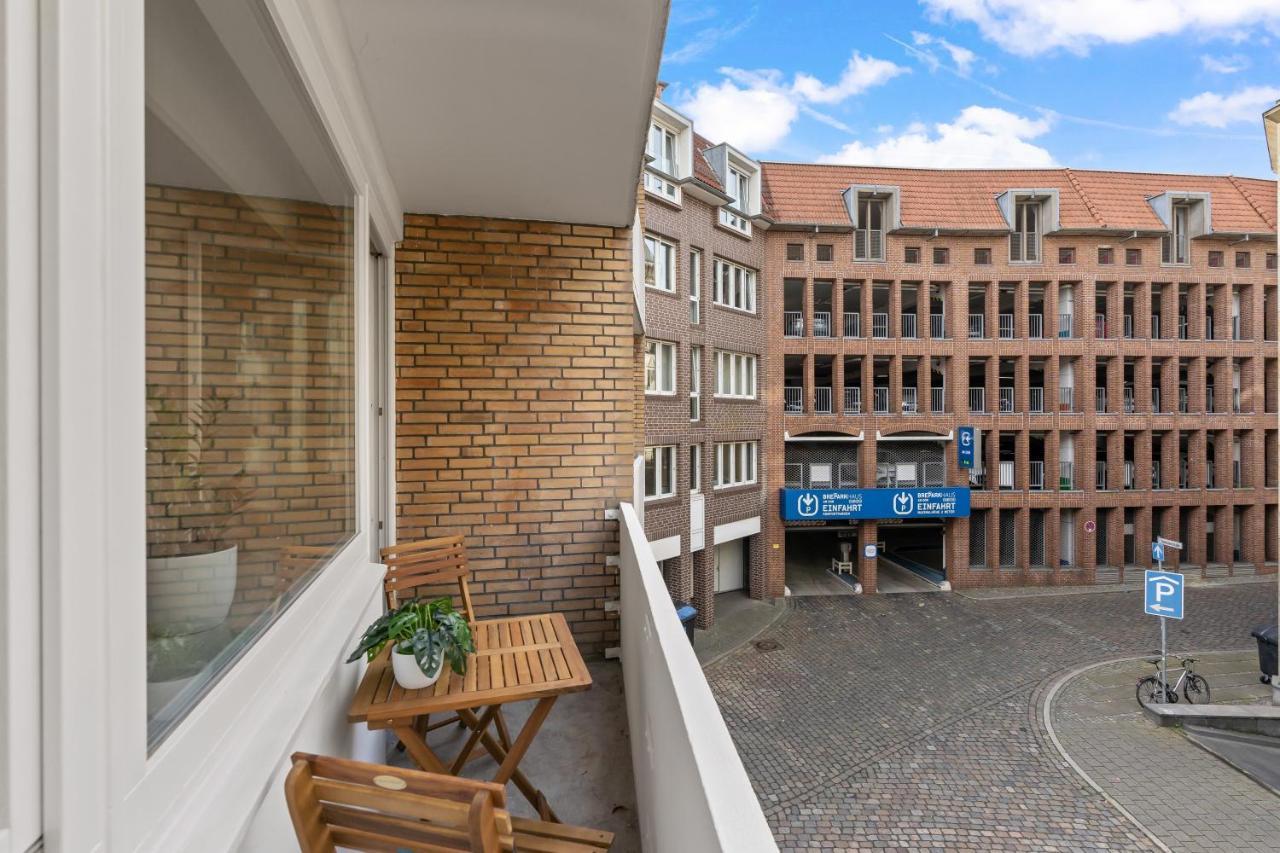 Mel&Bens Domshof Zentrum Balkon Bremen Bagian luar foto